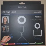 Vand lampa circulara LED Hama cu stativ reglabil, complet noua si sigilata